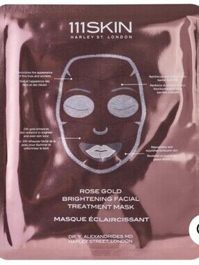 111SKIN Rose Gold Brightening 5-Piece Facial Mask Set
